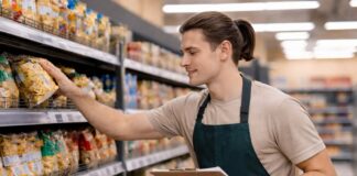 SE NECESITA TRABAJADOR DE SUPERMERCADO PARA REPOSICIÓN Y ATENCIÓN AL CLIENTE (MEDIO TIEMPO)