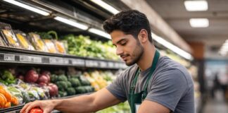 SE SOLICITA TRABAJADOR DE SUPERMERCADO PARA ORDEN, ETIQUETADO Y ROTACIÓN DE PRODUCTOS COMESTIBLES