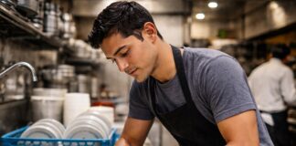 SE SOLICITA LAVAPLATOS OCASIONAL PARA APOYO EN COCINA (MEDIO TIEMPO)