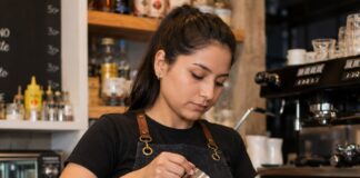 SE NECESITA AYUDANTE DE CAFETERÍA PARA PREPARACIÓN DE BEBIDAS Y ATENCIÓN AL CLIENTE (TIEMPO COMPLETO)