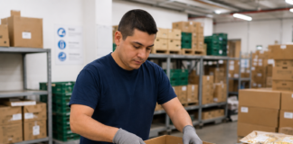 SE BUSCA EMPACADOR PARA INSPECCIÓN Y APILADO DE PRODUCTOS EN CAJAS (TURNO NOCTURNO)