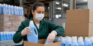 SE SOLICITA OPERARIO/A DE ENVASADO PARA CONTROL DE CALIDAD Y ENCAJADO DE PRODUCTOS DE LIMPIEZA DOMÉSTICA