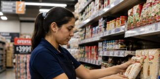 SE REQUIERE REPONEDOR/A DE TIENDA PARA ORGANIZACIÓN DE MERCADERÍA Y ABASTECIMIENTO DE ESTANTES (MEDIO TIEMPO)