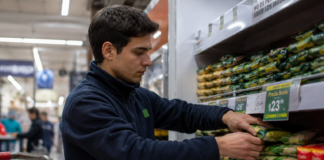 SE REQUIERE REPONEDOR DE ESTANTES PARA CONTROL Y ABASTECIMIENTO DE PRODUCTOS EN SUPERMERCADO
