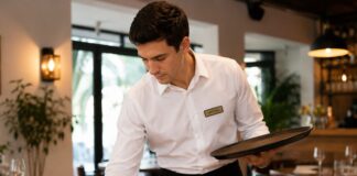 SE REQUIERE SALONERO/A DE TIEMPO COMPLETO PARA ATENCIÓN AL CLIENTE EN MESA DE RESTAURANTE