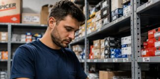 SE SOLICITA AUXILIAR DE BODEGA PARA RECEPCIÓN Y ORGANIZACIÓN DE REPUESTOS (TIEMPO COMPLETO)