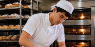 SE NECESITA AYUDANTE DE PANADERÍA PARA ELABORACIÓN DE MASA Y HORNEADO DE PRODUCTOS