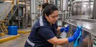 SE NECESITA AUXILIAR DE LIMPIEZA PARA ASEO PROFUNDO DE EQUIPOS E INSTALACIONES INDUSTRIALES
