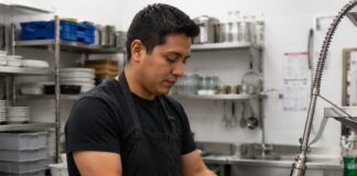 SE NECESITA FRIEGAPLATOS PARA LIMPIEZA Y ORGANIZACIÓN DE UTENSILIOS EN ESTABLECIMIENTO (JORNADA COMPLETA)