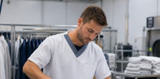 SE SOLICITA TRABAJADOR DE LAVANDERÍA PARA CLASIFICACIÓN Y PLANCHADO DE PRENDAS (MEDIA JORNADA)