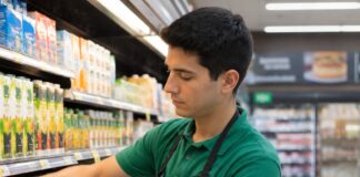 SE SOLICITA TRABAJADOR DE SUPERMERCADO PARA ATENCIÓN AL CLIENTE Y ABASTECIMIENTO DE ESTANTES (TIEMPO PARCIAL)