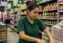 SE SOLICITA AUXILIAR DE PLANTA PARA EMPAQUE Y TRASLADO DE PRODUCTOS EN SUPERMERCADO