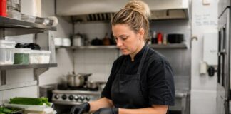 SE REQUIERE AYUDANTE DE COCINA DE TIEMPO COMPLETO PARA REALIZAR LABORES BÁSICAS DIARIAS