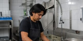 SE NECESITA LAVAPLATOS PARA LIMPIEZA Y DESINFECCIÓN DE UTENSILIOS Y OTROS ARTÍCULOS DE COCINA