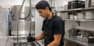 SE SOLICITAN LAVAPLATOS CON O SIN EXPERIENCIA PARA LIMPIEZA Y APOYO EN COCINA DE RESTAURANTE (DISPONIBILIDAD LOS FINES DE SEMANA)