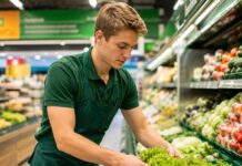SE NECESITA REPONEDOR DE FRUTAS Y VERDURAS PARA SUPERMERCADO (TIEMPO COMPLETO)