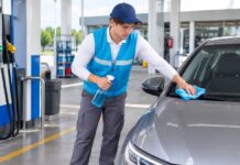SE REQUIERE TRABAJADOR DE GASOLINERA PARA ATENCIÓN AL CLIENTE Y LIMPIEZA DE VEHÍCULOS EN ESTACIÓN DE SERVICIO
