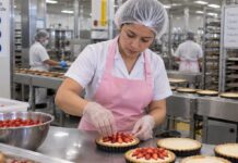 SE BUSCA AYUDANTE DE PRODUCCIÓN PARA ELABORACIÓN Y PREPARACIÓN DE TARTAS EN PLANTA DE PRODUCCIÓN ALIMENTARIA