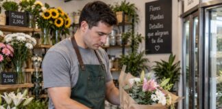 SE BUSCA DEPENDIENTE/A DE FLORISTERÍA PARA LABORES GENERALES (JORNADA COMPLETA)