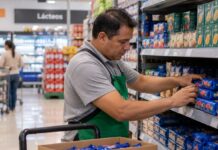 SE SOLICITA GONDOLERO TEMPORAL PARA REPOSICIÓN Y ORGANIZACIÓN DE MERCADERÍA EN SUPERMERCADO