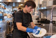SE BUSCA LAVAPLATOS CON O SIN EXPERIENCIA PARA RESTAURANTE CON HORARIO EN TURNO TARDE