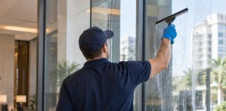 SE NECESITA OPERARIO DE LIMPIEZA PARA ASEO DE VIDRIOS INTERIORES Y EXTERIORES EN ESTABLECIMIENTO (TIEMPO COMPLETO)