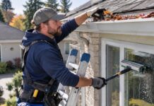 SE SOLICITA LIMPIADOR DE VENTANAS Y CANALONES PARA TRABAJOS RESIDENCIALES