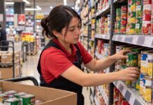 SE SOLICITA PERSONAL DE SUPERMERCADO PARA RECEPCIÓN, INVENTARIO Y REPOSICIÓN DE PRODUCTOS (TIEMPO PARCIAL)