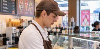 SE SOLICITA TRABAJADOR DE HELADERÍA PARA MANEJO DE CAJA Y ATENCIÓN AL CLIENTE