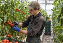 SE NECESITA TRABAJADOR DE INVERNADERO PARA COSECHA DE TOMATES Y PEPINOS, NO SE REQUIERE EXPERIENCIA