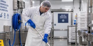 SE NECESITA TRABAJADOR DE LIMPIEZA PARA LABORES DE DESINFECCIÓN EN PLANTA DE ALIMENTOS CONGELADOS