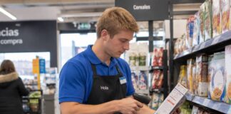 SE NECESITA TRABAJADOR DE SUPERMERCADO PARA ESCANEO, REPOSICIÓN DE PRODUCTOS Y ATENCIÓN AL CLIENTE
