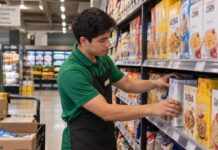 SE NECESITA TRABAJADOR DE SUPERMERCADO PARA ABASTECIMIENTO DE PRODUCTOS Y GESTIÓN DE INVENTARIO