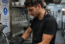 SE SOLICITA LAVAPLATOS PARA RESTAURANTE EN TURNO NOCTURNO (MÍNIMA EXPERIENCIA)