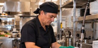 SE SOLICITA LAVAPLATOS Y AYUDANTE DE COCINA PARA LABORES DIARIAS EN RESTAURANTE