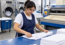 SE SOLICITA OPERARIO/A DE LAVANDERÍA INDUSTRIAL PARA PLANCHADO Y DOBLADO DE PRENDAS, NO SE REQUIERE EXPERIENCIA
