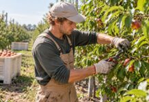 SE SOLICITA PEÓN/A AGRÍCOLA PARA PODA, RECOLECCIÓN Y MANTENIMIENTO DE PLANTACIONES FRUTALES