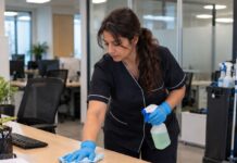 SE SOLICITA PERSONAL DE LIMPIEZA PARA ORDEN Y DESINFECCIÓN DE OFICINAS EN EDIFICIO (HOMBRE Y/O MUJER)