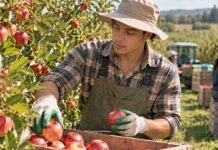 SE BUSCA TRABAJADOR AGRÍCOLA PARA COSECHA, DESHIERBE Y CLASIFICACIÓN DE FRUTAS EN FINCA DE MANZANAS