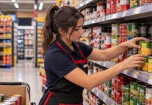 SE NECESITA TRABAJADOR DE SUPERMERCADO PARA CONTROL Y SURTIDO DE ABARROTES