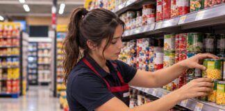 SE NECESITA TRABAJADOR DE SUPERMERCADO PARA CONTROL Y SURTIDO DE ABARROTES