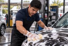 SE SOLICITA TRABAJADOR PARA LAVAR CARROS Y BRINDAR ATENCIÓN AL CLIENTE EN ESTABLECIMIENTO (JORNADA COMPLETA)